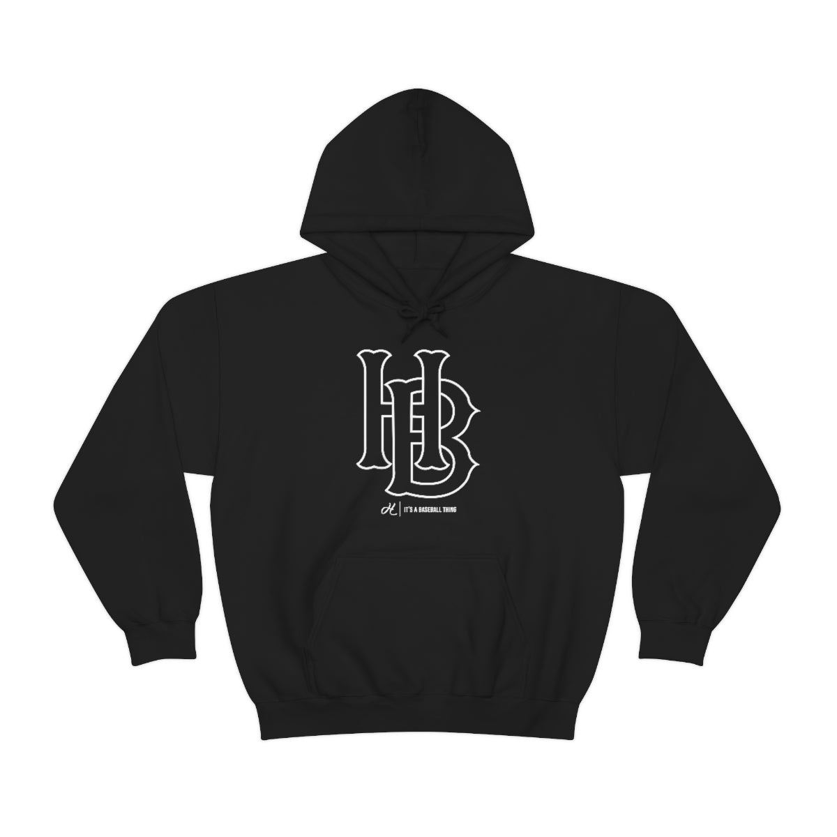 HB Interlock Hoodie - Black